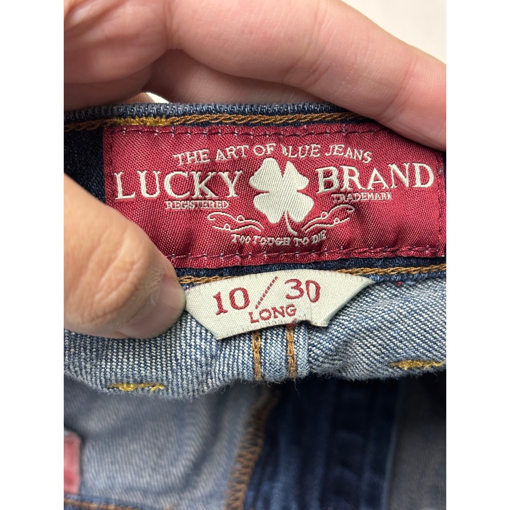 Lucky Brand Sofia Bootcut Jeans Medium Wash‎ Denim Women Size 10 W30 L33 - Picture 5 of 15